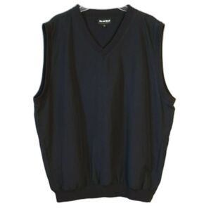 Bolle Golf Black Pullover Vest with Pockets Men's XL